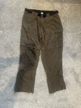 Exofficio Men's Convertible Cargo Bugsaway Pants - Olive Green